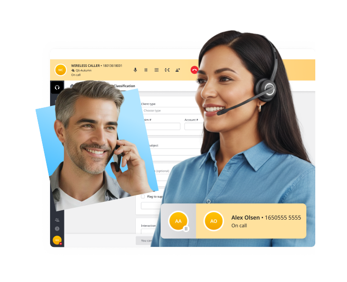 unbranded contact center hero image